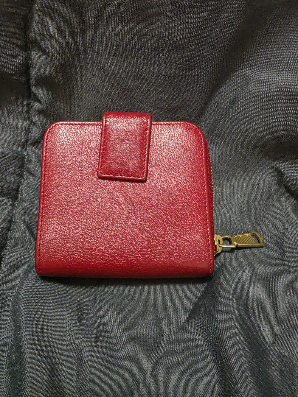 Saint Laurent Belle de Jour Zip Compact Wallet (YSL) - Picture 9 of 9